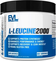 EVL L-Leucine 2000 100 Servings Unflavored